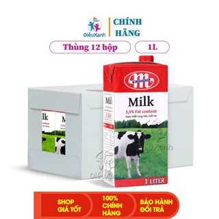 Thùng Sữa MLEKOVITA - Sữa Ba Lan, Sữa Tươi Nguyên Kem 1L, Chọn Phân Loại