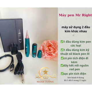máy pen Mr Right có tích điện