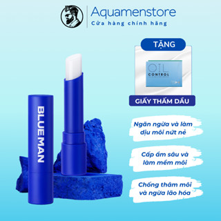 Son Môi Cấp Ẩm Không Màu Siêu Dưỡng Chống Nứt Nẻ Và Ngừa Thâm Môi Cho Nam BlueMan
