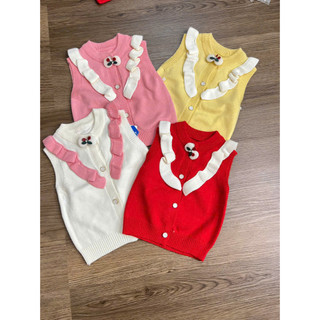 Áo Len Ghile Cho Bé Trai Bé Gái  Size 9-15kg, Áo Len Gile Mềm Min Cho Bé Gái