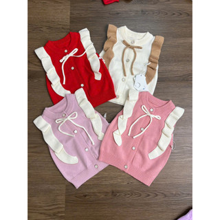 Áo Len Ghile Cho Bé Trai Bé Gái  Size 9-15kg, Áo Len Gile Mềm Min Cho Bé Gái