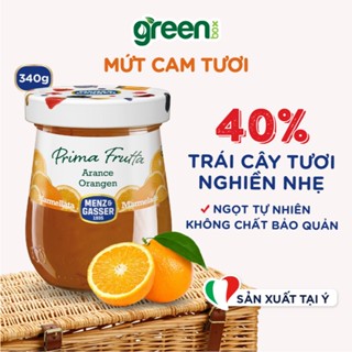  Mứt cam nhập khẩu Ý Menz Gasser hũ 340g 
