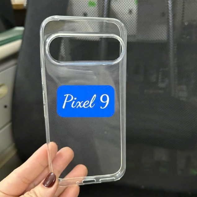 Ốp lưng silicon trong suốt pixel 9 PRO XL / pixel 9 pro / pixel 9 khoe màu máy