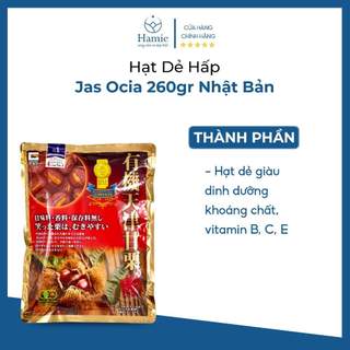Hạt Dẻ Hấp Jas Ocia 260gr Nhật Bản