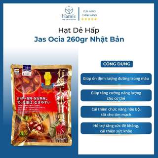 Hạt Dẻ Hấp Jas Ocia 260gr Nhật Bản