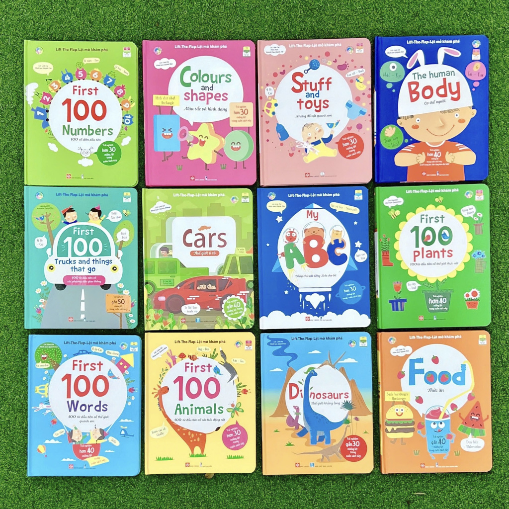 Sách -  Lật mở khám phá - Lift The Flap ( nhiều chủ đề )