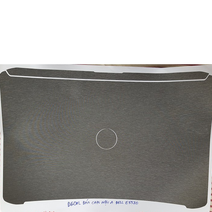 Decal dán Capo mặt A (capo) laptop Dell Latitude E5520 | decal dán mặt A laptop dell E5520