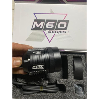 Đèn Trợ Sáng Titan Moto M60Ultra  Len Vàng Phá Sương Siêu Sáng Chống Nước IP68 Chiếu Xa 800M Chip Led Osram