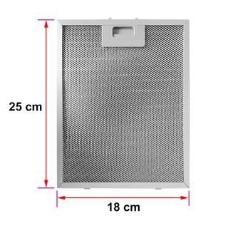 [KT: 18 x 25 cm] Lưới nhôm chắn mỡ máy hút mùi hút khói Sunhouse