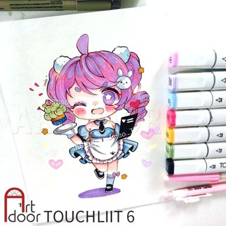 [ARTDOOR] Bút marker TOUCHLIIT 6 (số 121~293) diễn họa kiến trúc, đô thị, đồ án nội thất