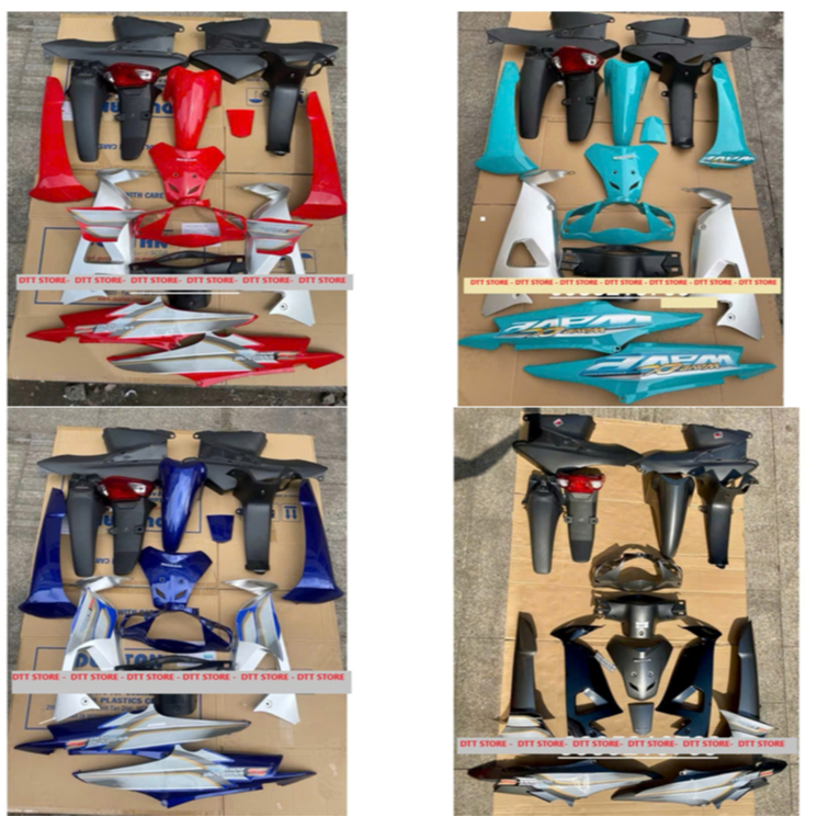 [FULL MÀU[ Dàn áo xe Wave alpha  /Wave RS 100cc/Wave S /Wave 50cc đời 2006 đến 2016