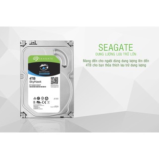 Ổ Cứng HDD PC 3.5" SEAGATE Skyhawk 4TB - Chuyên Camera phanphoisitoanquoc2020