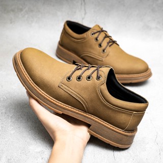 Giày Tây Nam ZANISTO CS471 Derby Công Sở Đế Khâu Cao 3cm Bằng Da Cao Cấp Trẻ Trung Đi Làm Đi Tiệc