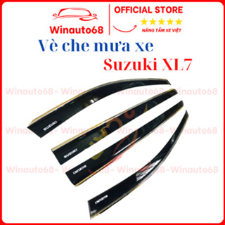 Vè che mưa xe Suzuki XL7, XL-7, Ertiga 2019- 2020 2021 2022 2023 2024 chỉ inox cao cấp