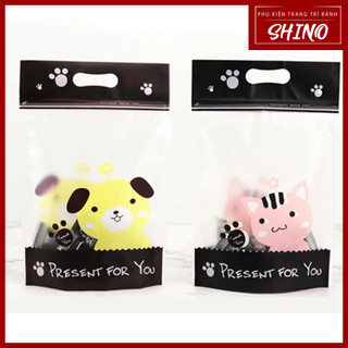 Túi zip trong đựng bánh kẹo 23 x 15.5 x 7 cm