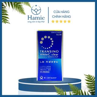 Viên Uống Trắng Da Giảm Nám Transino White C 120 Viên Nhật Bản