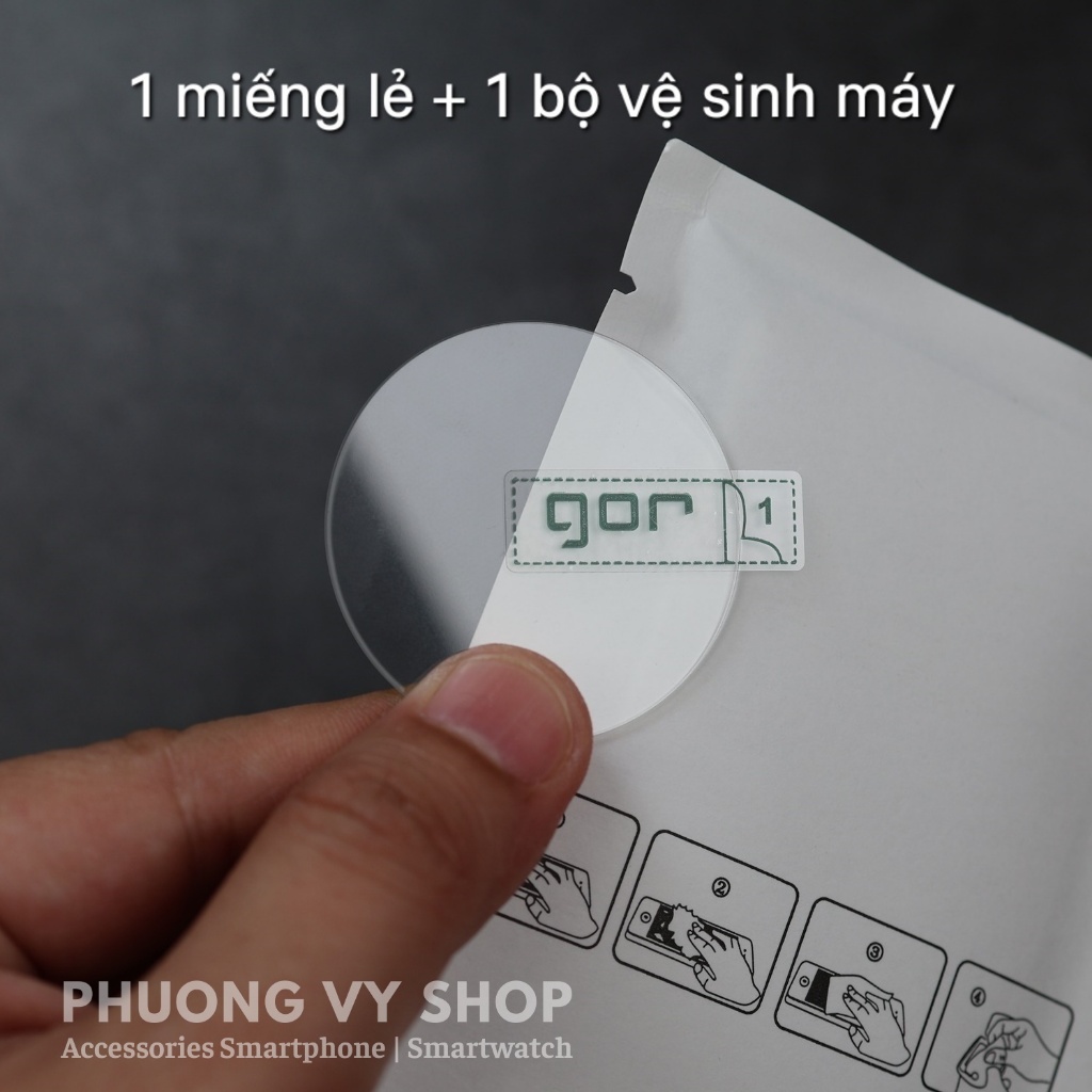 [Hoả tốc] Dán cường lực GOR cho đồng hồ thông minh