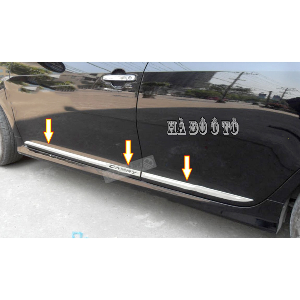 Nẹp sườn Camry 2013 2014 2015 2016 2017 2018 - Nẹp Trang Trí Sườn Xe Toyota Camry 2013/2018