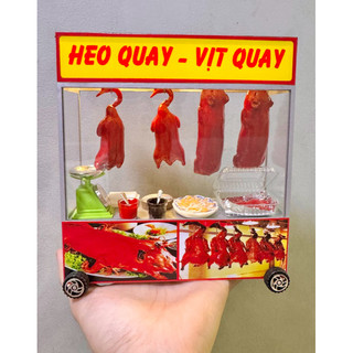 Mô hình xe đồ ăn các loại 1/12