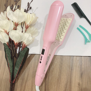  Máy Dập Xù Bấm Tóc Phồng Chân Tóc Chân Vuông Màn Hình LCD Mẫu Mới 