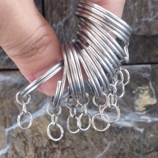 khoen móc khoá cọng tròn ( bịch 100 cái )