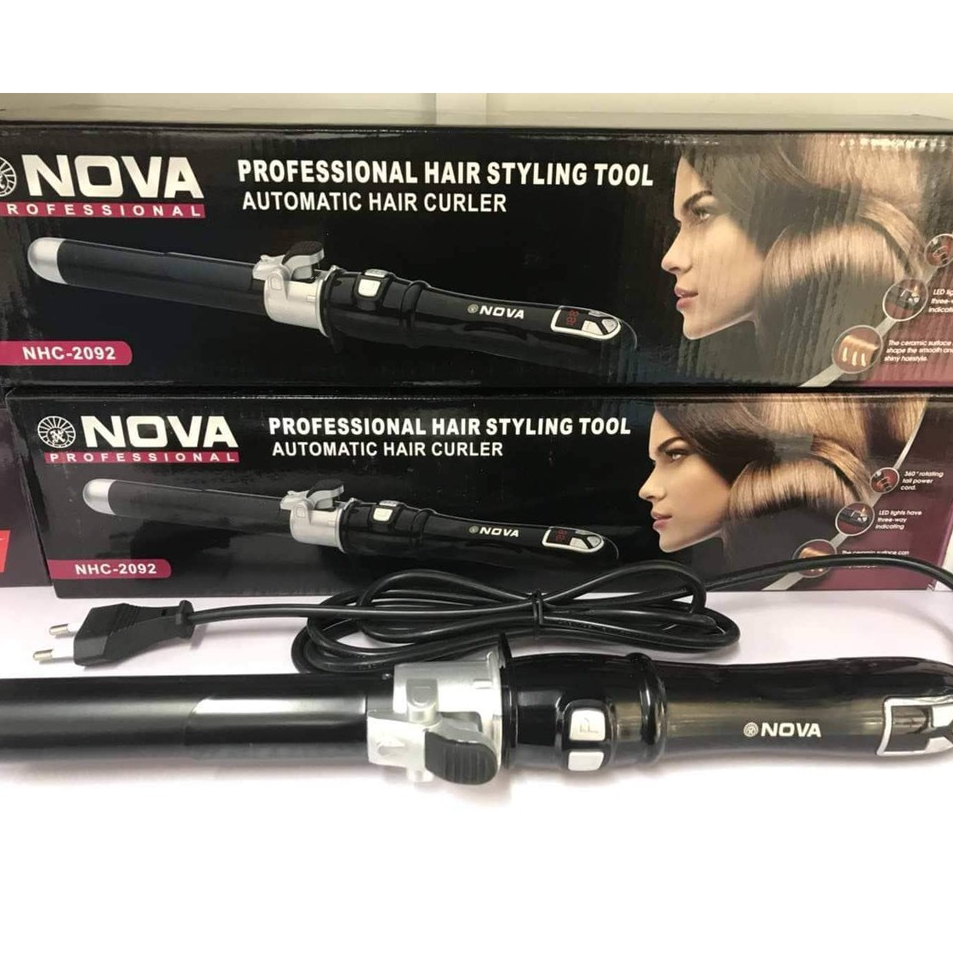 Máy Uốn Xoăn Xoay Tự Động Nova