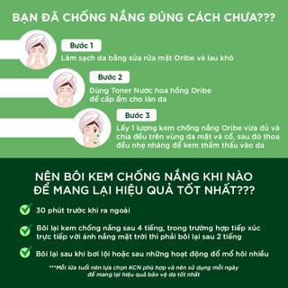 [DATE 08.2025] Kem chống nắng nâng tone Oribe SPF 50+ PA++++ an toàn cho mọi loại da tuýp 30g
