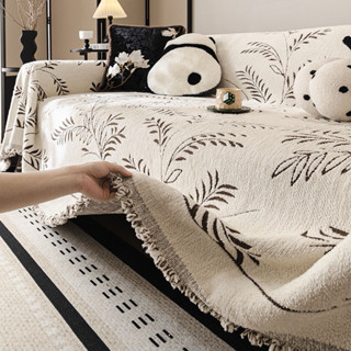 (có ảnh thật) Khăn trải sofa nội thất sang trọng, chống bụi bẩn phong cách Bắc Âu hiện đại