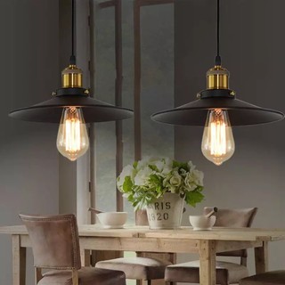 Đèn chao thả trần D26 vintage trang trí nhà hàng, quán cà phê