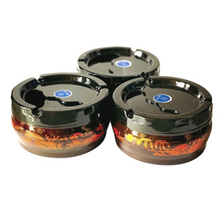 Gạt Tàn Thuốc Lớn Họa Tiết Sơn Mài Rico G04 Thiết Kế Độc Đáo