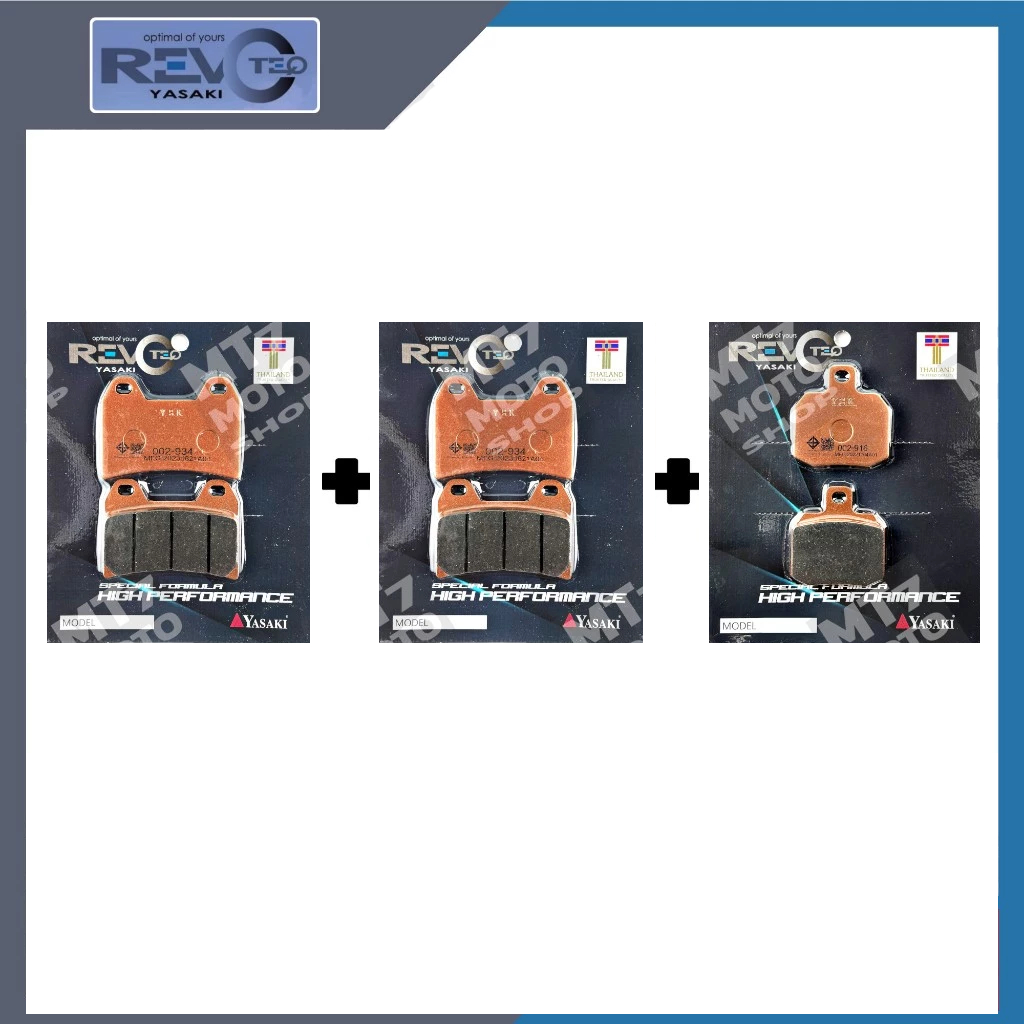 Má phanh (Bố thắng) trước sau YASAKI cho Ducati Monster 696 / 795 / 796