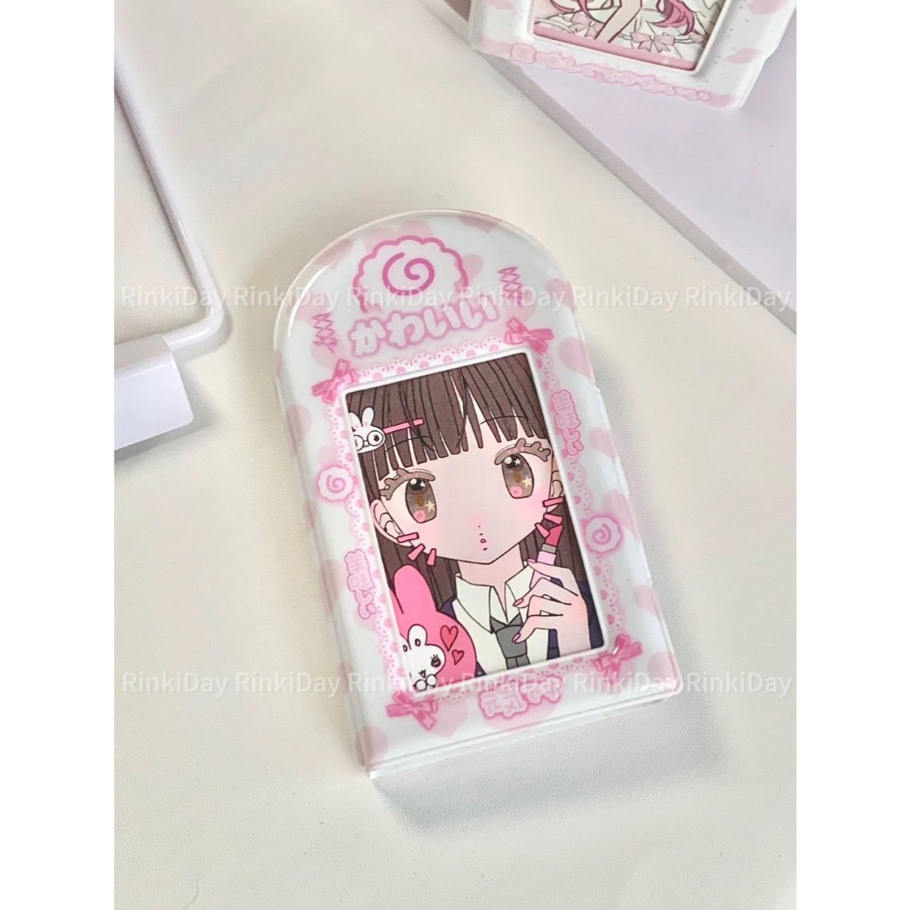 Holder Collect Book Rinkiday "Kamaboko" Dạng Tròn Sheet PVC Dày Dặn, Collect Book 1 Ô Chả Cá Nhật Bả