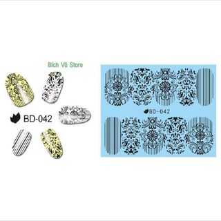 decal dán móng nước mã BD