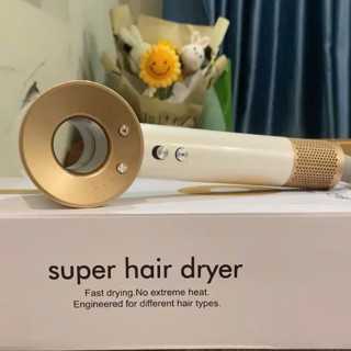  Cao cấp - Máy sấy tóc ion âm Mousen máy sấy tóc không cánh động cơ không chổi than hai chiều nóng lạnh 