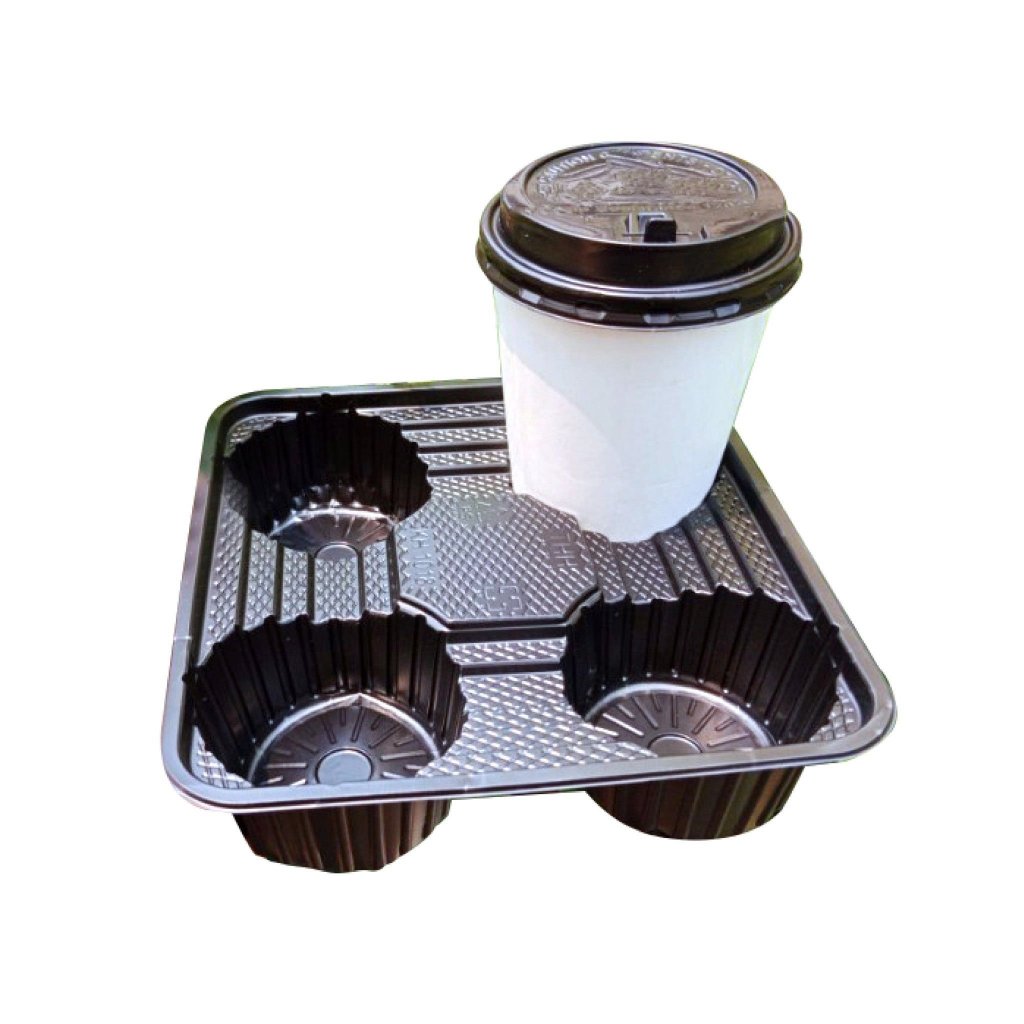 50 Khay nhựa đựng ly 4 ngăn, khay nhựa đựng ly 6 ngăn, khay nhựa đựng ly, tiện lợi, được ưa chuộng, 