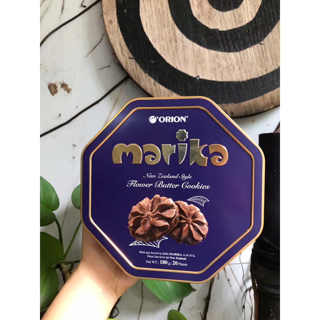 Bánh Quy Hoa Bơ Tự Nhiên Orion Marika (Hộp Qùa 20 cái)