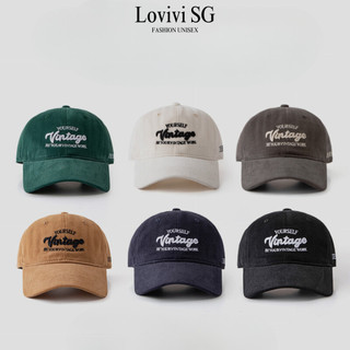  LOVIVISAIGON Mũ kết bóng chày Vintage The Best nón lưỡi trai chống nắng form mềm thể thao năng động ulzzang Hàn Quốc 
