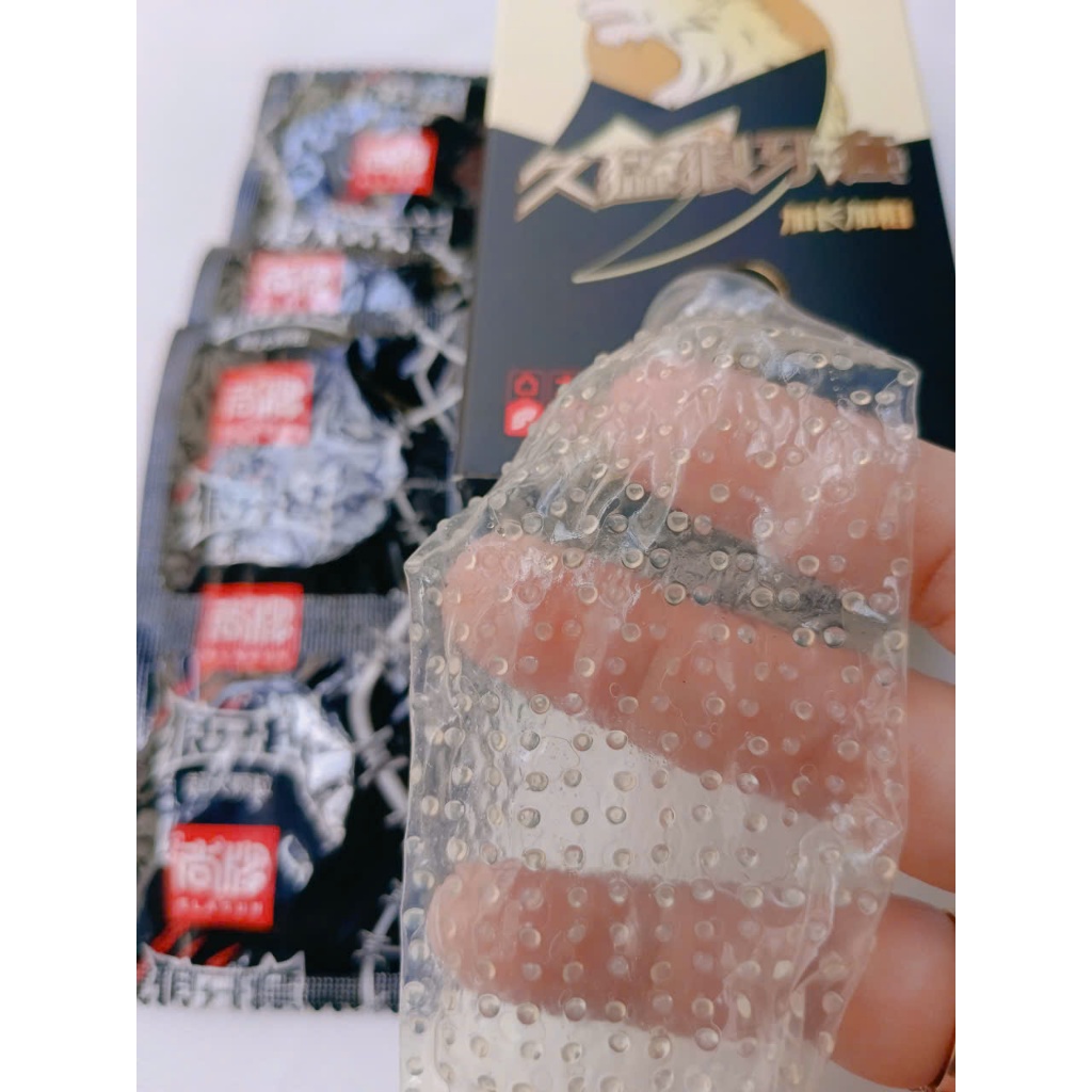Bao cao su sư tử Elasun gai hộp 10 cái