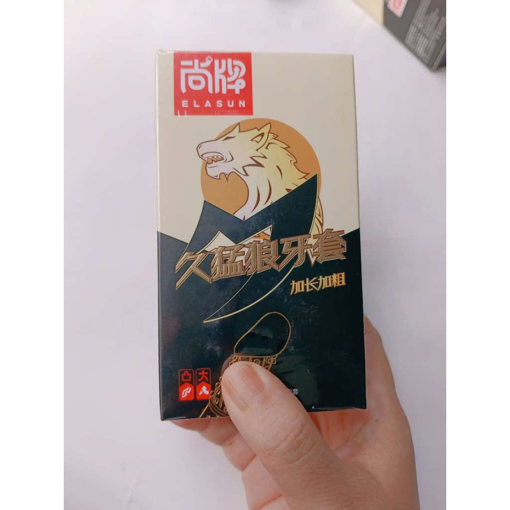 Bao cao su sư tử Elasun gai hộp 10 cái