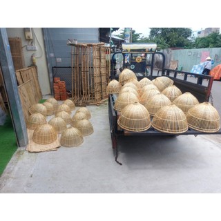 Đèn Nơm Tre Thả Trần Trang Trí - Decor