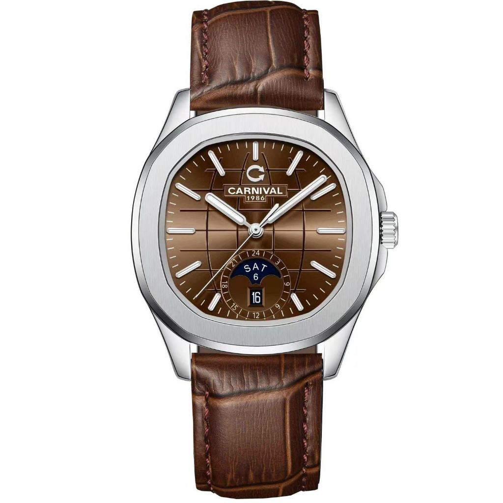 Đồng Hồ Nam CARNIVAL 8113G-VT-DD-N Hàng Chính Hãng