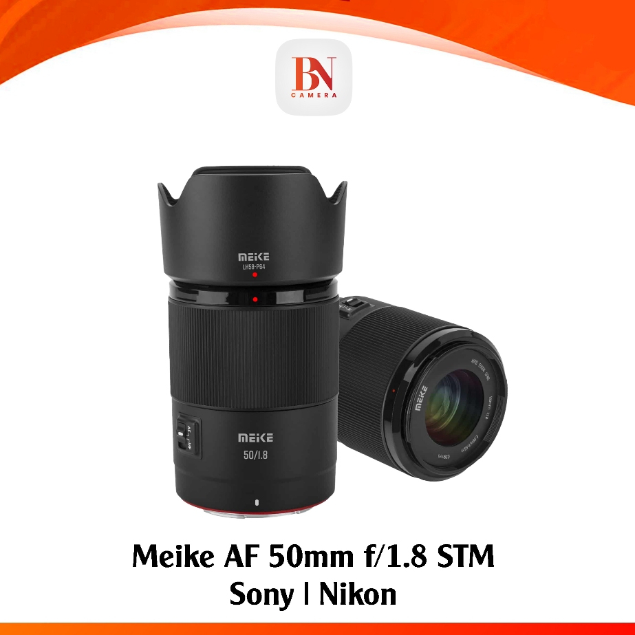 Meike AF 50mm f/1.8 STM For Sony | Nikon