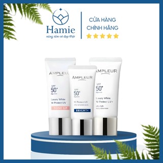 Kem Chống Nắng Ampleur Luxury White W Protect SPF 50+ PA++++ 30gr Nhật Bản