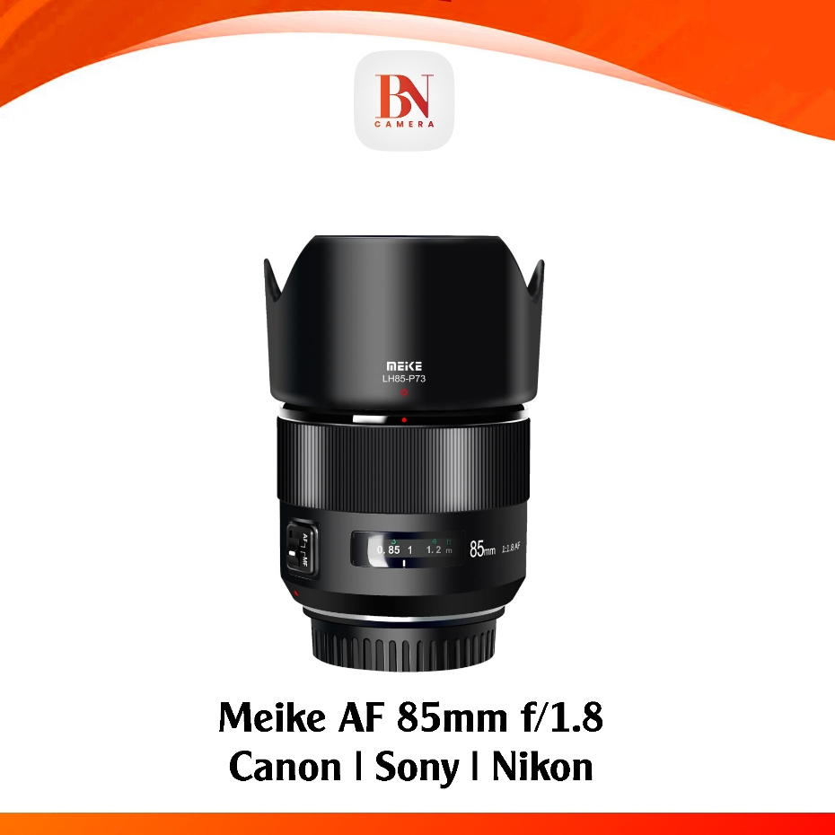 Ống kính Meike AF 85mm F1.8 For Sony FE / Nikon Z / Fujifilm XF / Canon RF