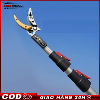 【 COD KÉO CẮT CÀNH TRÊN CAO 3 ĐOẠN NHẬT BẢN (3M-4M-5M) LOẠI TỐT