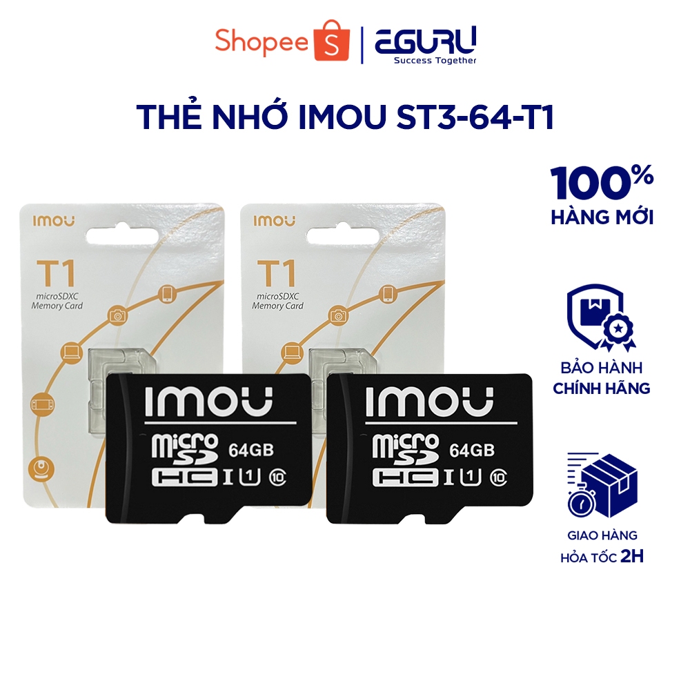 Thẻ Nhớ IMOU 128GB/64GB/32GB Tốc Độ Cao,Chuyên Dụng Cho Camera Wifi, Camera Hành Trình, Điện Thoại