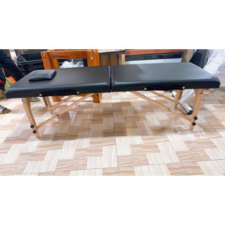 Giường Vali Gỗ Gấp Gọn Chuyên Dùng Cho Phun Xăm Thẩm Mỹ