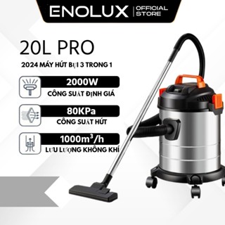 Máy hút bụi hạng nặng 3 trong 1 mới  20L/18L thép không gỉ mạnh mẽ nhỏ gọn làm sạch [Khô, ướt, thổi]
