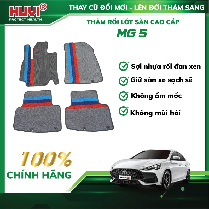 Thảm lót rối ô tô MG5 2022-2026 nhựa PVC Huvi