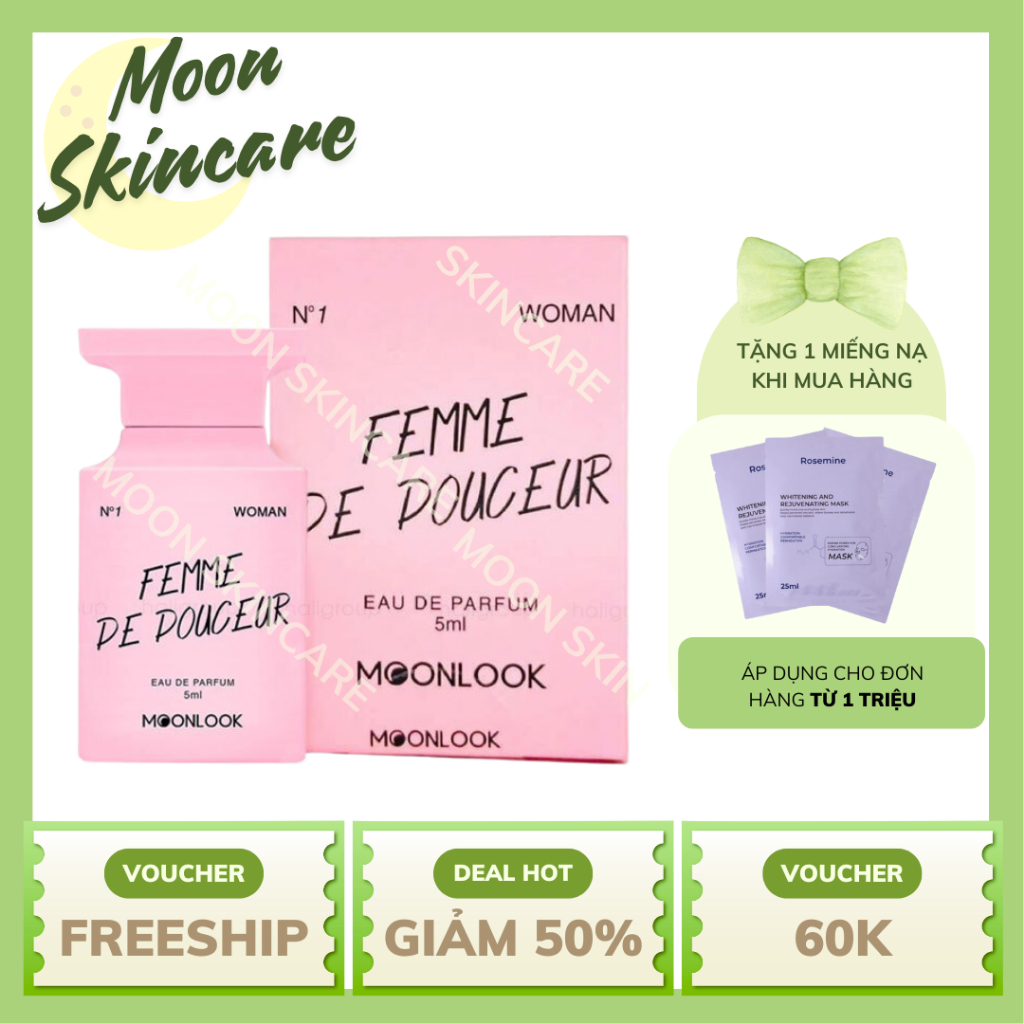 Nước Hoa Vùng Kín Moonlook 5ml